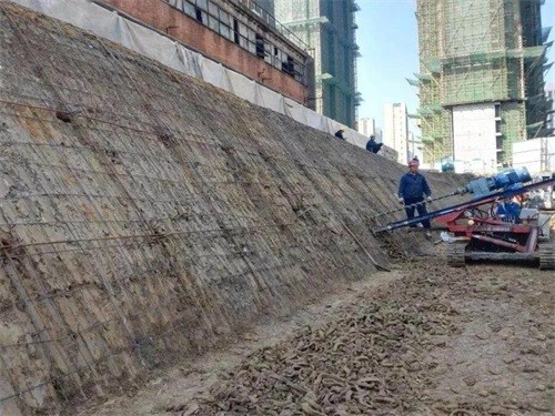 梁子湖建筑边坡支护