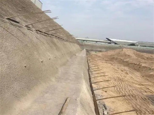 梁子湖河道边坡加固